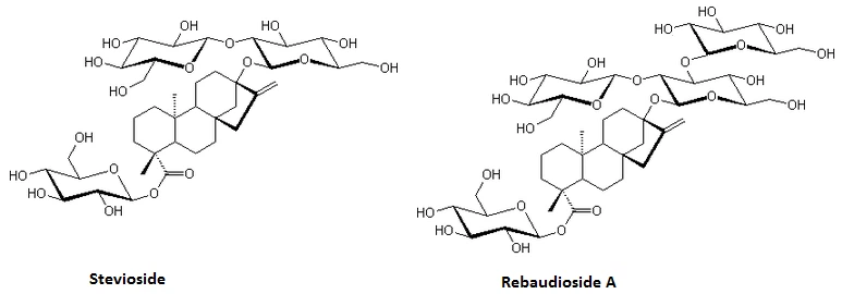 Stevioside-and-rebaudioside-A Stevioside-and-rebaudioside-A